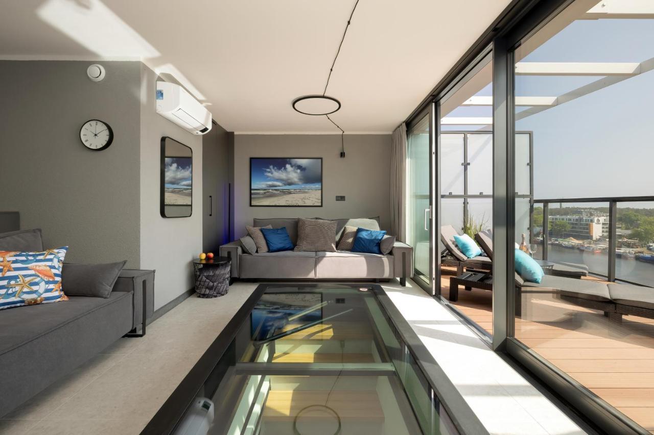Lighthouse Luxury Penthouse - Jantar Apartamenty Mrzeżyno Dış mekan fotoğraf