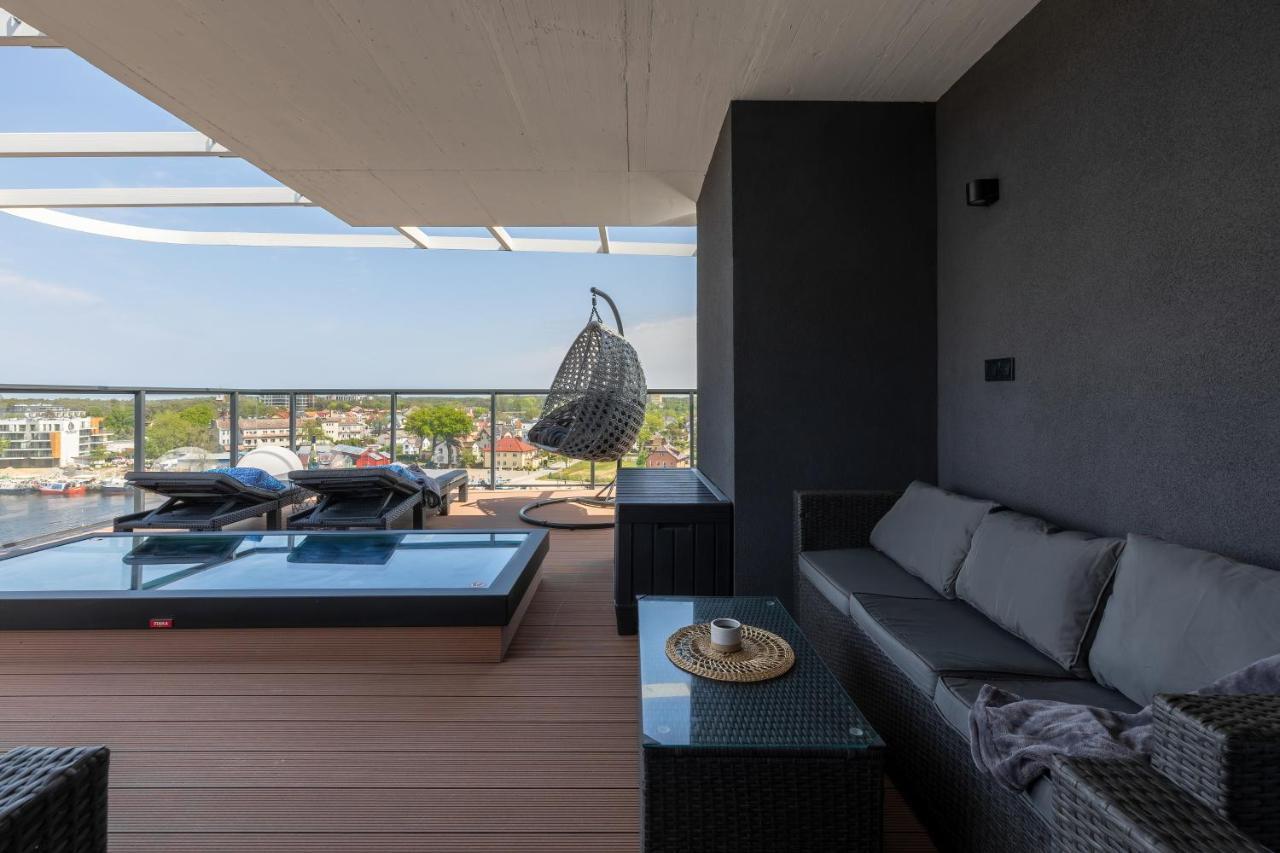 Lighthouse Luxury Penthouse - Jantar Apartamenty Mrzeżyno Dış mekan fotoğraf