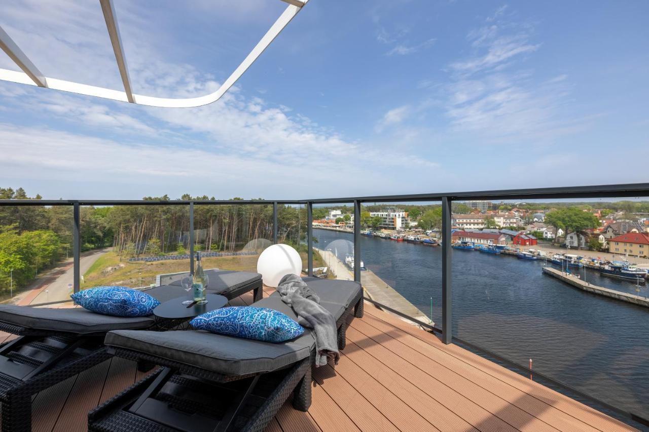 Lighthouse Luxury Penthouse - Jantar Apartamenty Mrzeżyno Dış mekan fotoğraf