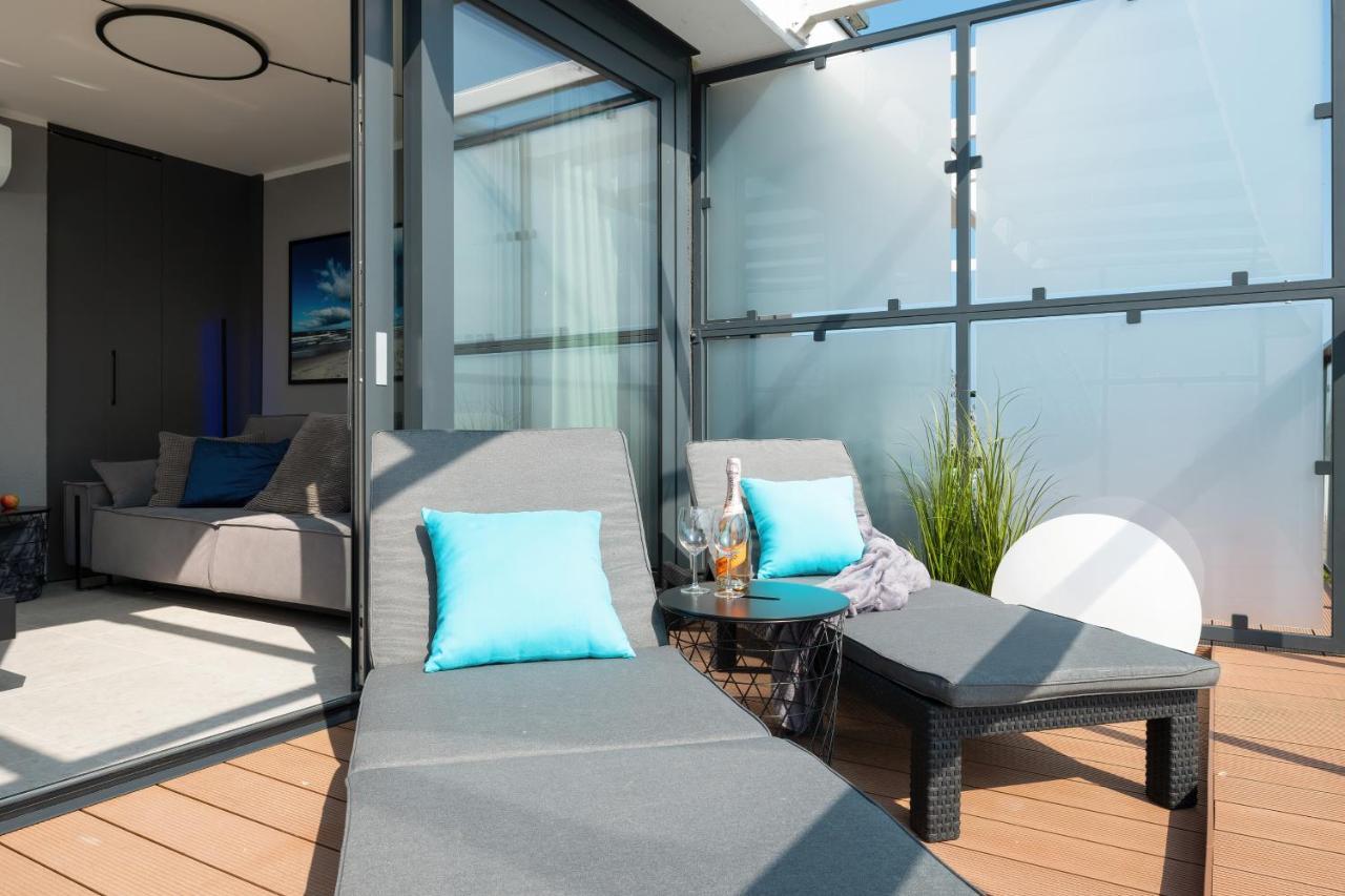 Lighthouse Luxury Penthouse - Jantar Apartamenty Mrzeżyno Dış mekan fotoğraf
